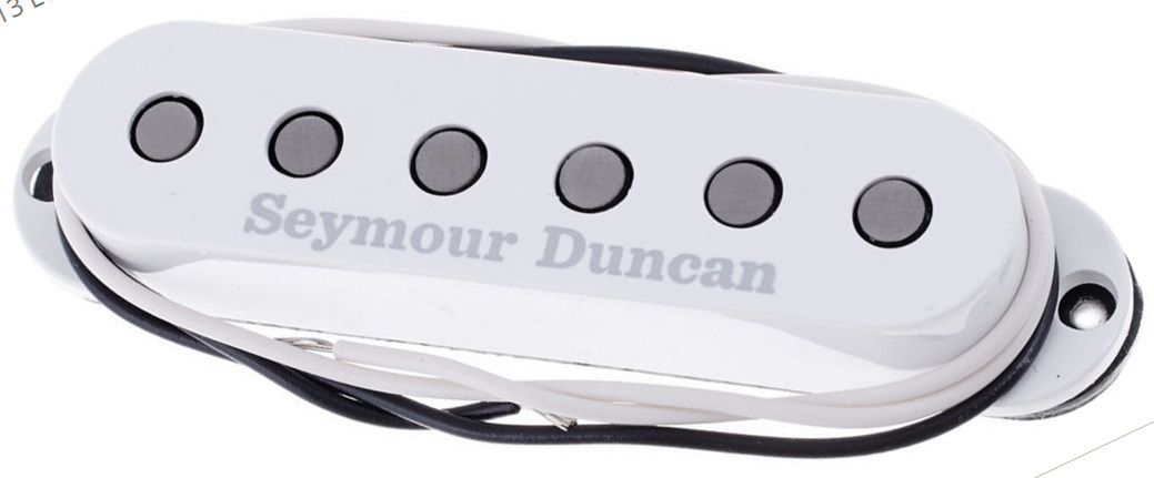 Seymour Duncan Custom Flat Strat Ssl-6 Single-coil White - Gitarre Tonabnehmer - Main picture