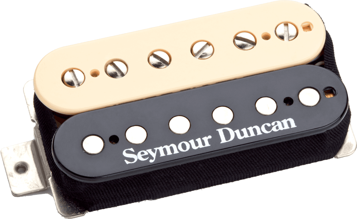Seymour Duncan Jazz Model Sh-2n 4c Humbucker Neck Manche Zebra - - Gitarre Tonabnehmer - Main picture