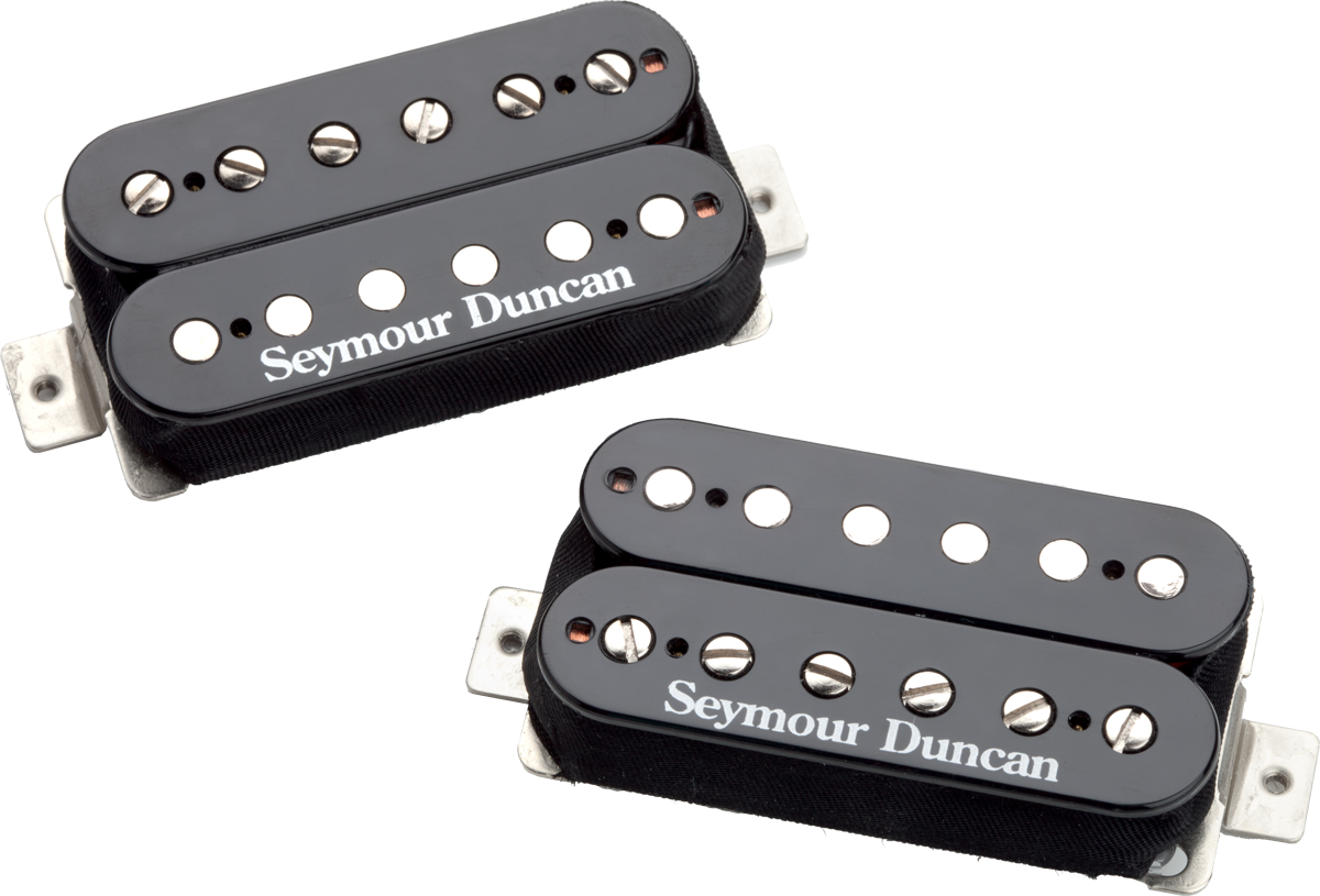 Seymour Duncan Jeu Hot Rodded Humbucker Sh4 And Sh2n Set Black - - Gitarre Tonabnehmer - Main picture