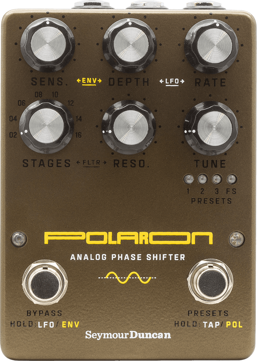 Seymour Duncan Polaron Phaser Analogique - Modulation/Chorus/Flanger/Phaser & Tremolo Effektpedal - Main picture