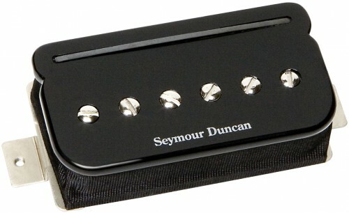 Seymour Duncan Shpr-2b P-rails Hot - Bridge - Black - Gitarre Tonabnehmer - Main picture