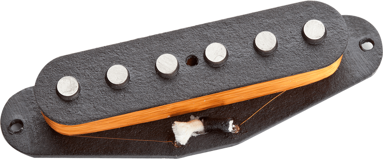 Seymour Duncan Ssl-2 Vintage Flat Strat - Black - Gitarre Tonabnehmer - Main picture