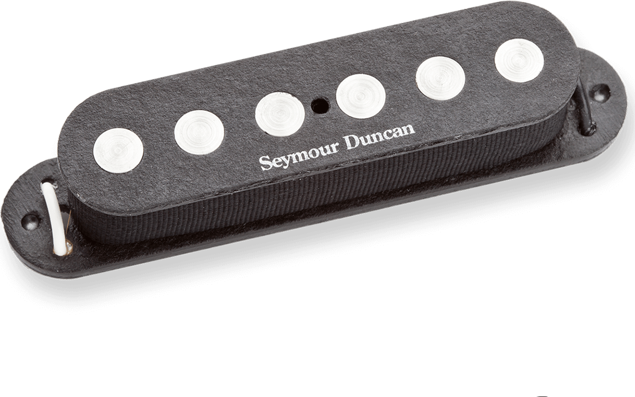 Seymour Duncan Ssl-4 Rwrp Quarter Pound Strat - Middle Rwrp - Black - Gitarre Tonabnehmer - Main picture