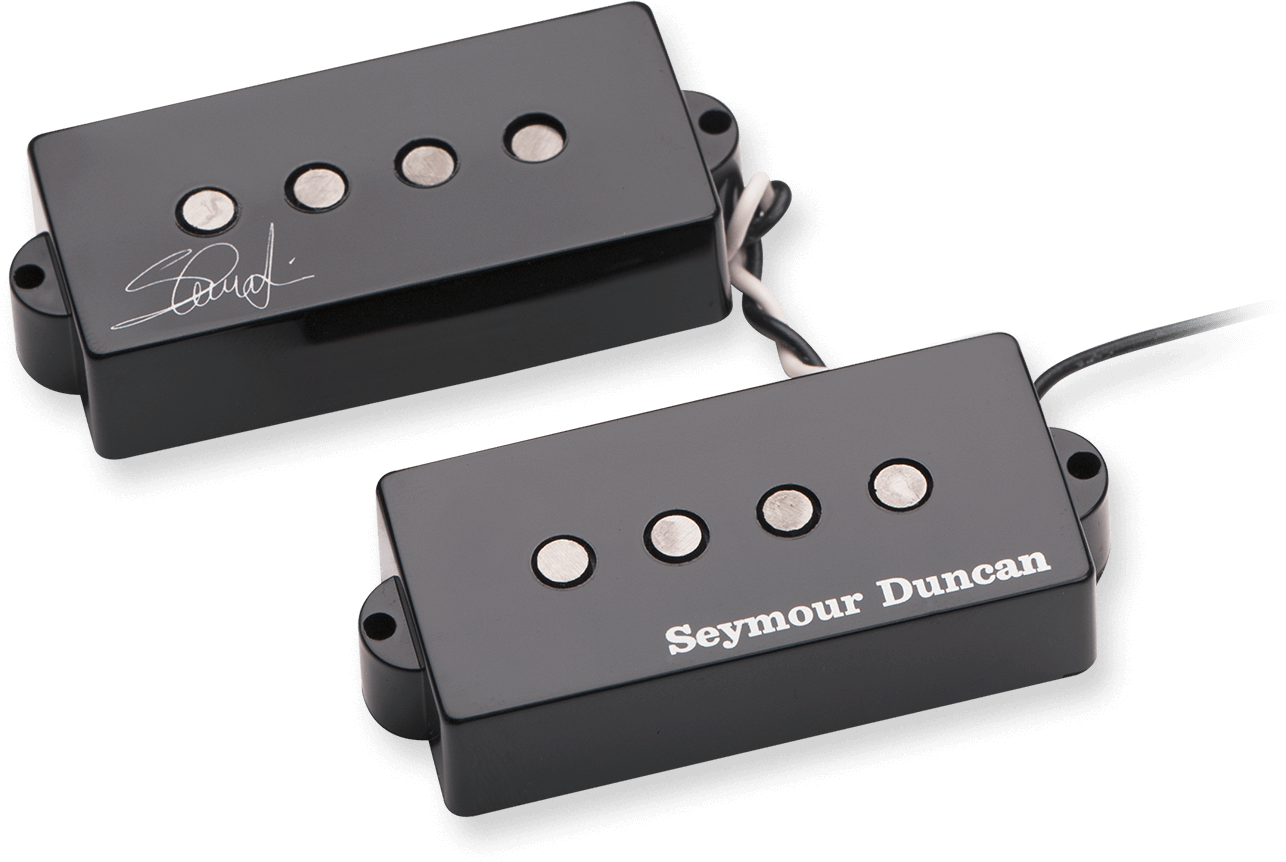 Seymour Duncan Steve Harris P-bass Bridge Black Spb-4 - Bass Tonabnehmer - Main picture