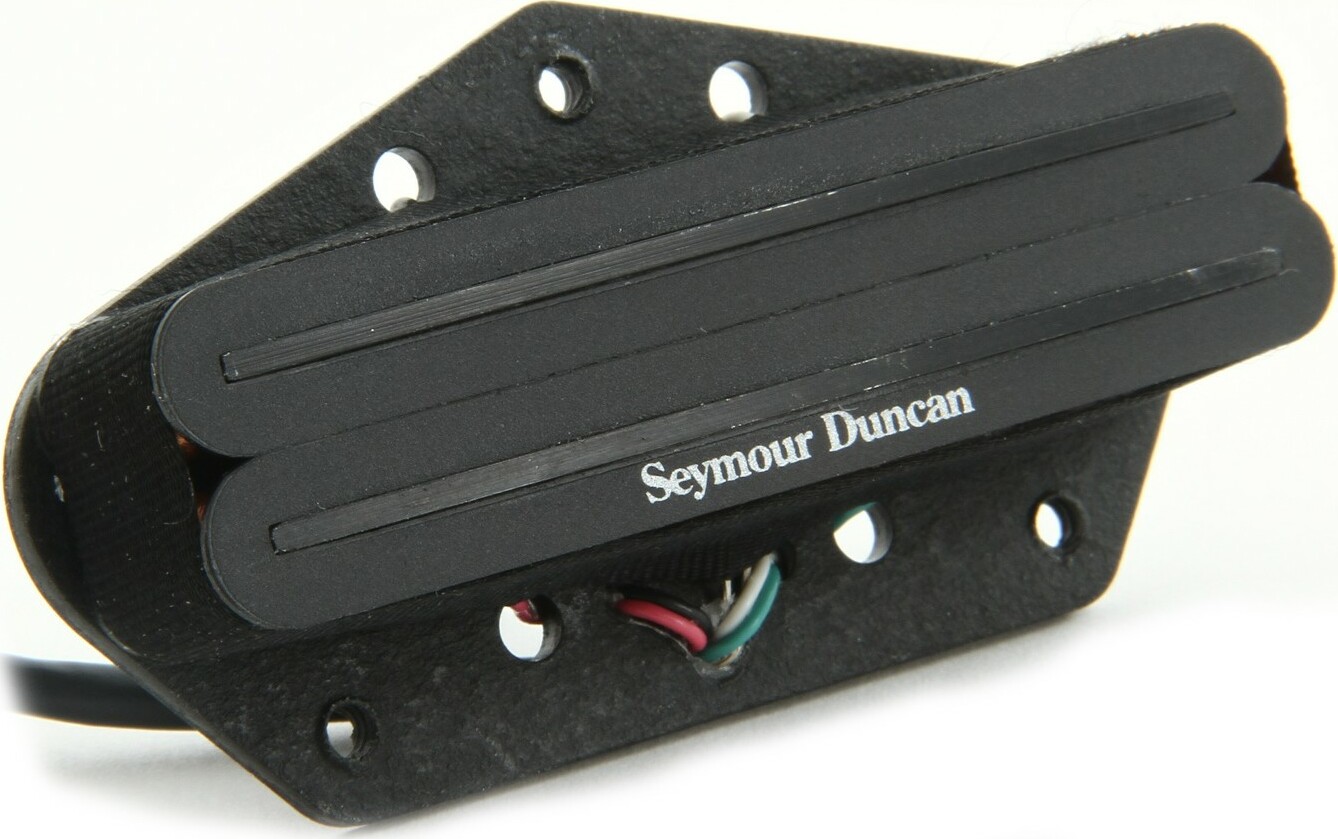 Seymour Duncan Sthr-1b Hot Rails Tele - Bridge - Black - Gitarre Tonabnehmer - Main picture