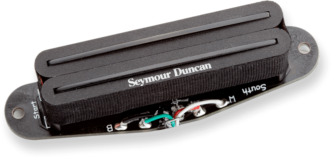 Seymour Duncan Sthr-1n Hot Rails Tele - Neck - Black - Gitarre Tonabnehmer - Main picture