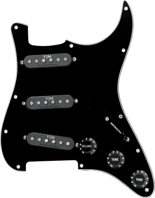 Seymour Duncan Stk-s10pgd Yjm Fury Stack, Noir - - Gitarre Tonabnehmer - Main picture