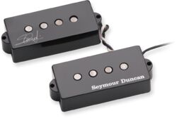 Bass tonabnehmer Seymour duncan Steve Harris P-Bass Bridge Black SPB-4