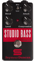 Kompressor/sustain/noise gate effektpedal Seymour duncan Studio Bass Compressor