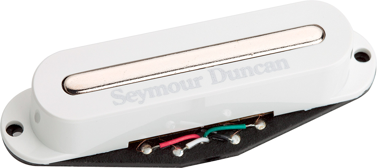 Seymour Duncan Stk-s2b Hot Stack Strat - Bridge - White - Gitarre Tonabnehmer - Variation 1