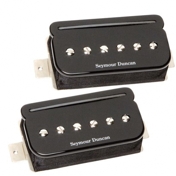 Seymour Duncan Shpr-1s P-rails - Set - Black - Gitarre Tonabnehmer - Variation 1