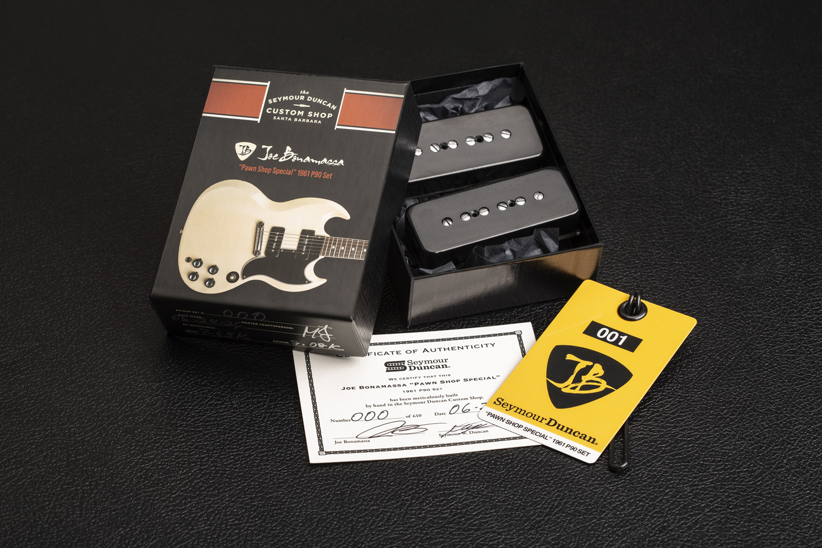 Seymour Duncan Joe Bonamassa '61 Pawn Shop Special Edition Limitee P-90 Set - E-Gitarren Tonabnehmer - Variation 2