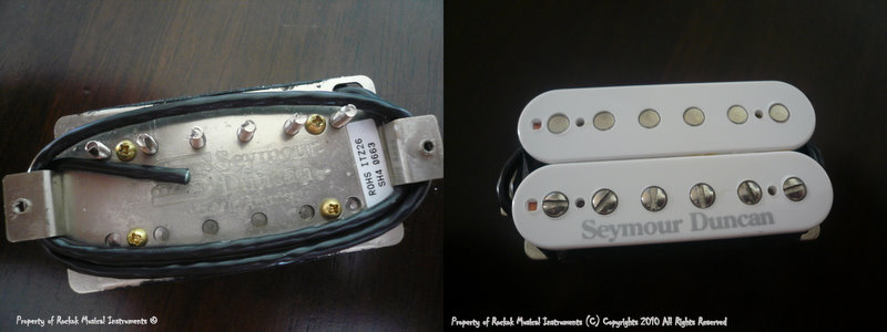 Seymour Duncan Jb Model Humbucker Bridge Sh-4 White - Gitarre Tonabnehmer - Variation 1