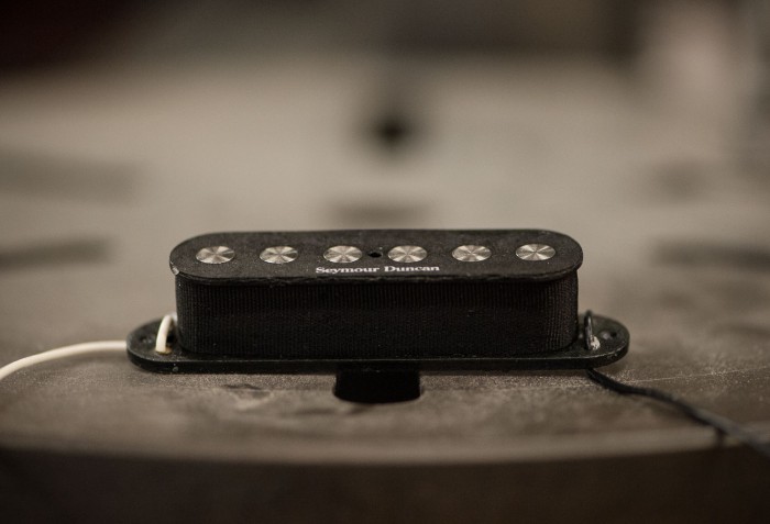 Seymour Duncan Ssl-4 Rwrp Quarter Pound Strat - Middle Rwrp - Black - Gitarre Tonabnehmer - Variation 1