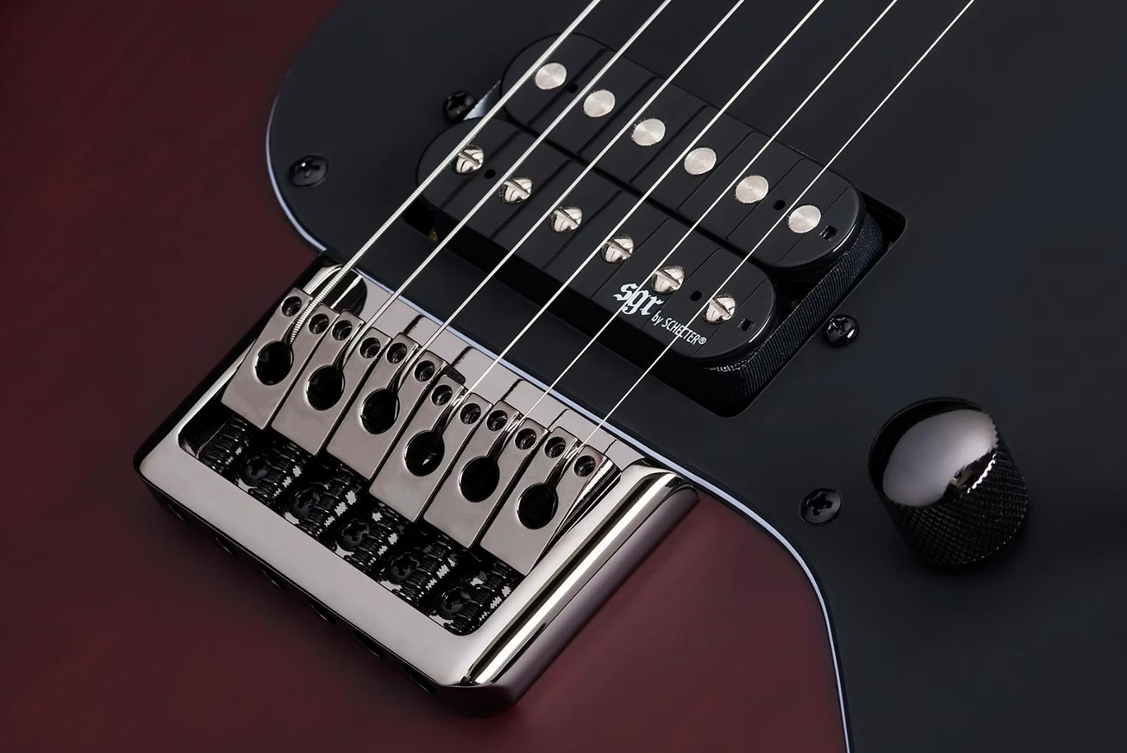 Sgr By Schecter Banshee 6 2h Ht Rw - Walnut Satin - E-Gitarre in Str-Form - Variation 3