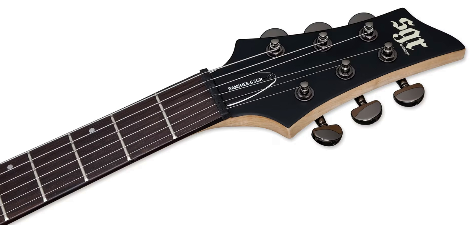 Sgr By Schecter Banshee 6 2h Ht Rw - Walnut Satin - E-Gitarre in Str-Form - Variation 5