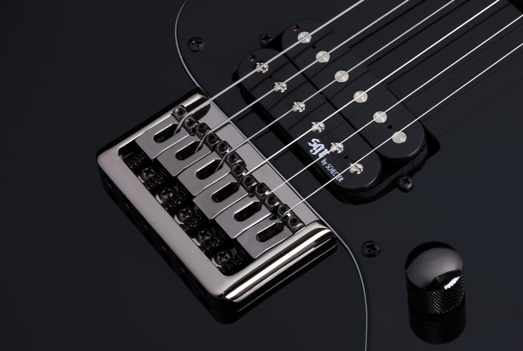 Sgr By Schecter Banshee 6 Sgr 2h Ht Rw - Satin Black - E-Gitarre in Str-Form - Variation 3