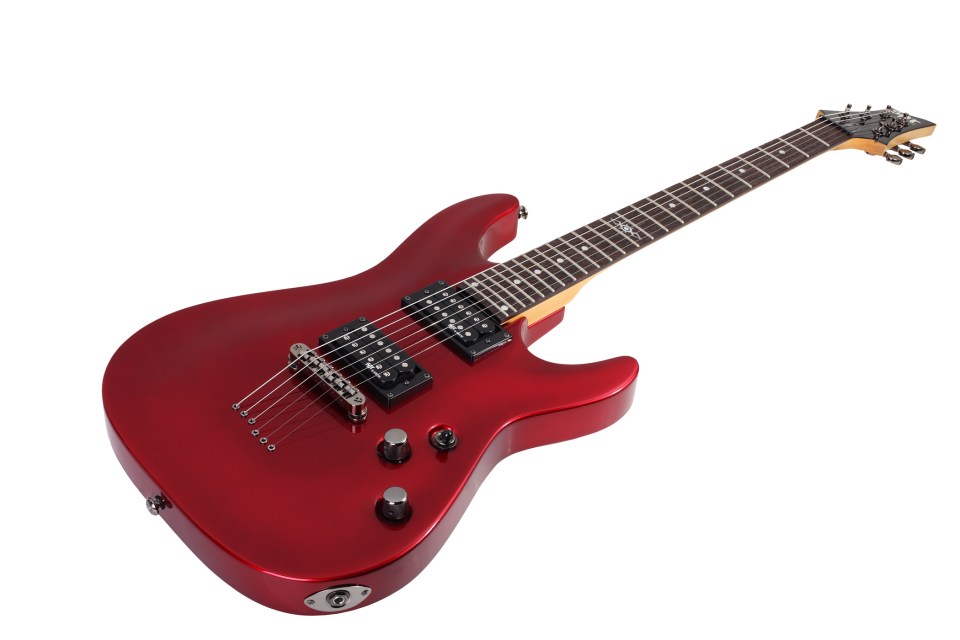 Sgr By Schecter C-1 2h Ht Rw - Metallic Red - E-Gitarre in Str-Form - Variation 1