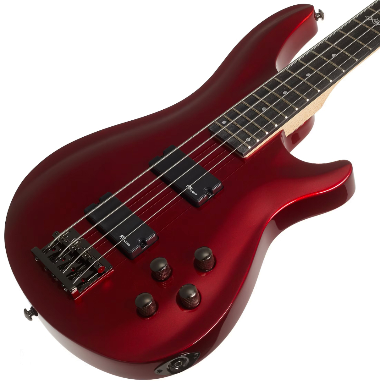 Sgr By Schecter C4 - Metallic Red - Solidbody E-bass - Variation 2