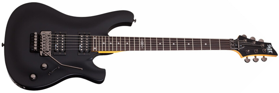 Sgr By Schecter 006 Fr Hh Rw - Midnight Satin Black - E-Gitarre aus Metall - Main picture