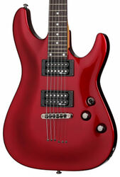 E-gitarre in str-form Sgr by schecter C-1 - Metallic red