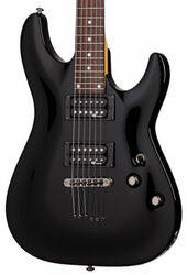 E-gitarre in str-form Sgr by schecter C-1 - Gloss black