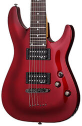 7-saitige e-gitarre Sgr by schecter C-7 - Metallic red gloss