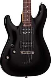 E-gitarre aus metall Sgr by schecter C-1 LH - Gloss black