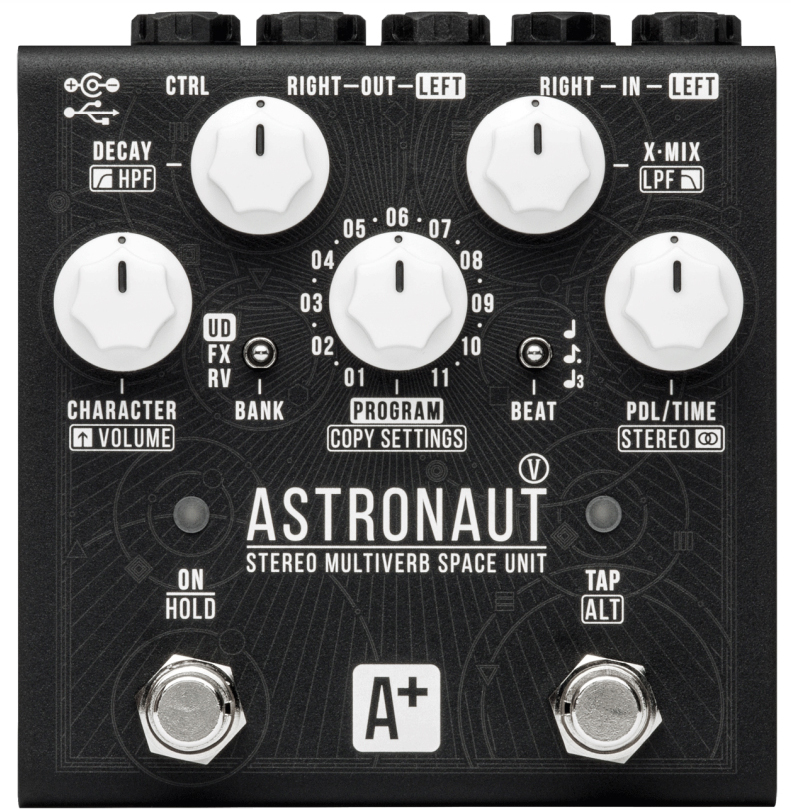 Shift Line Astronaut V Stereo Multiverb - Reverb/Delay/Echo Effektpedal - Main picture