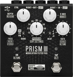 Modulation/chorus/flanger/phaser & tremolo effektpedal Shift line Prism III Modulation-Filter-Pad