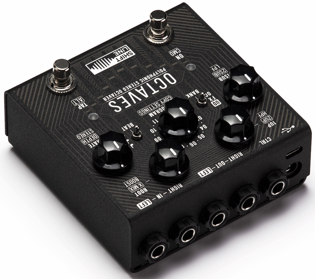 Shift Line Octaves Polyphonic Stereo Octaver - Harmonizer Effektpedal - Variation 3
