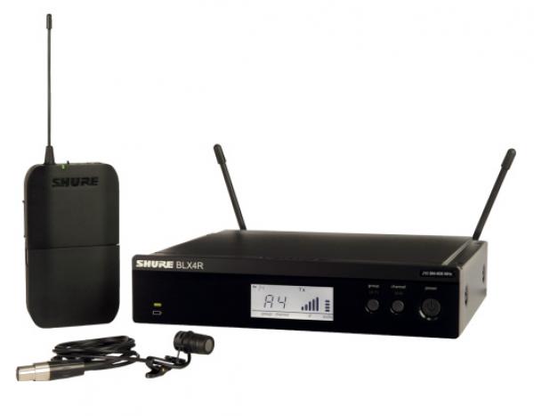 Wireless lavalier-mikrofon Shure BLX14RE-W85-M17 Rackable