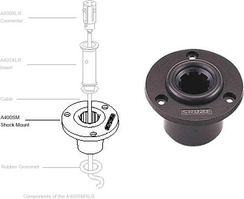 Shure A400sm - Mikrofonspinne - Main picture