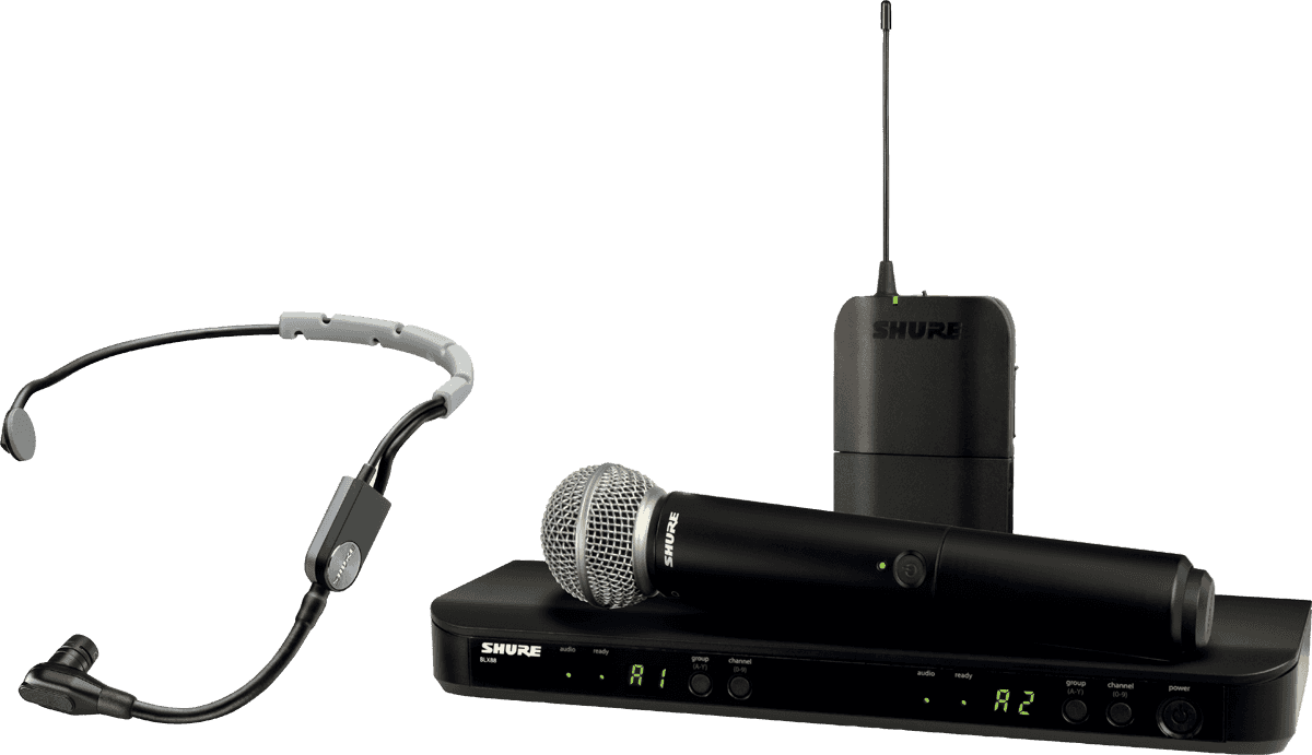 Shure Blx1288e-sm35-m17 - Wireless Handmikrofon - Main picture