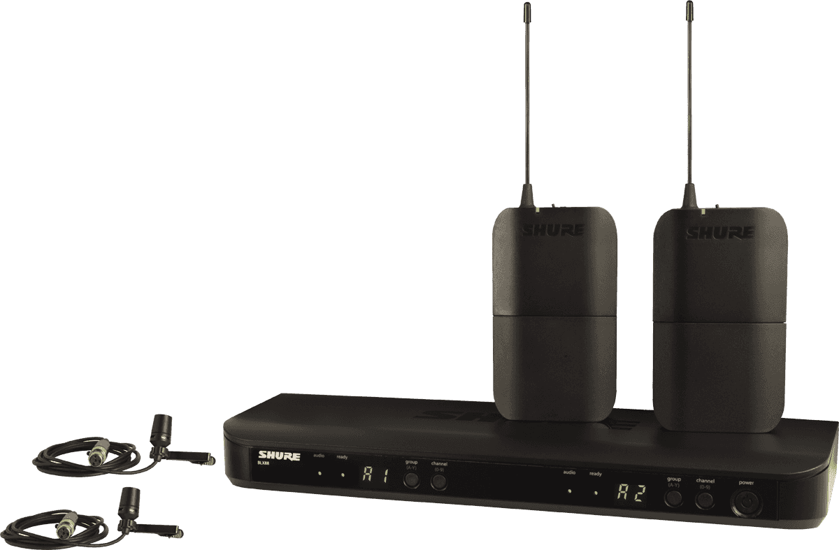 Shure Blx188e-cvl-m17 - - Wireless Lavalier-Mikrofon - Main picture