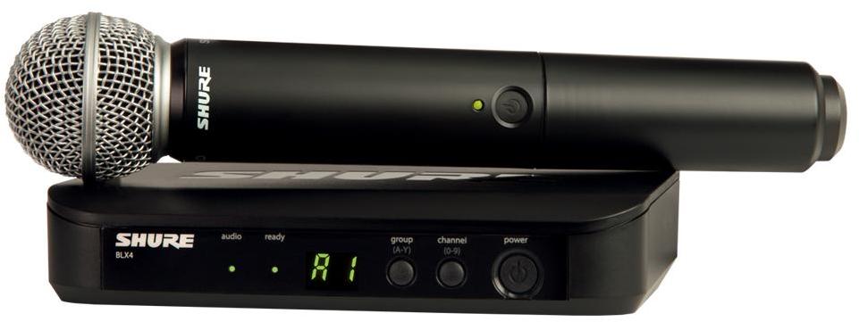 Wireless handmikrofon Shure BLX24E-SM58-M17