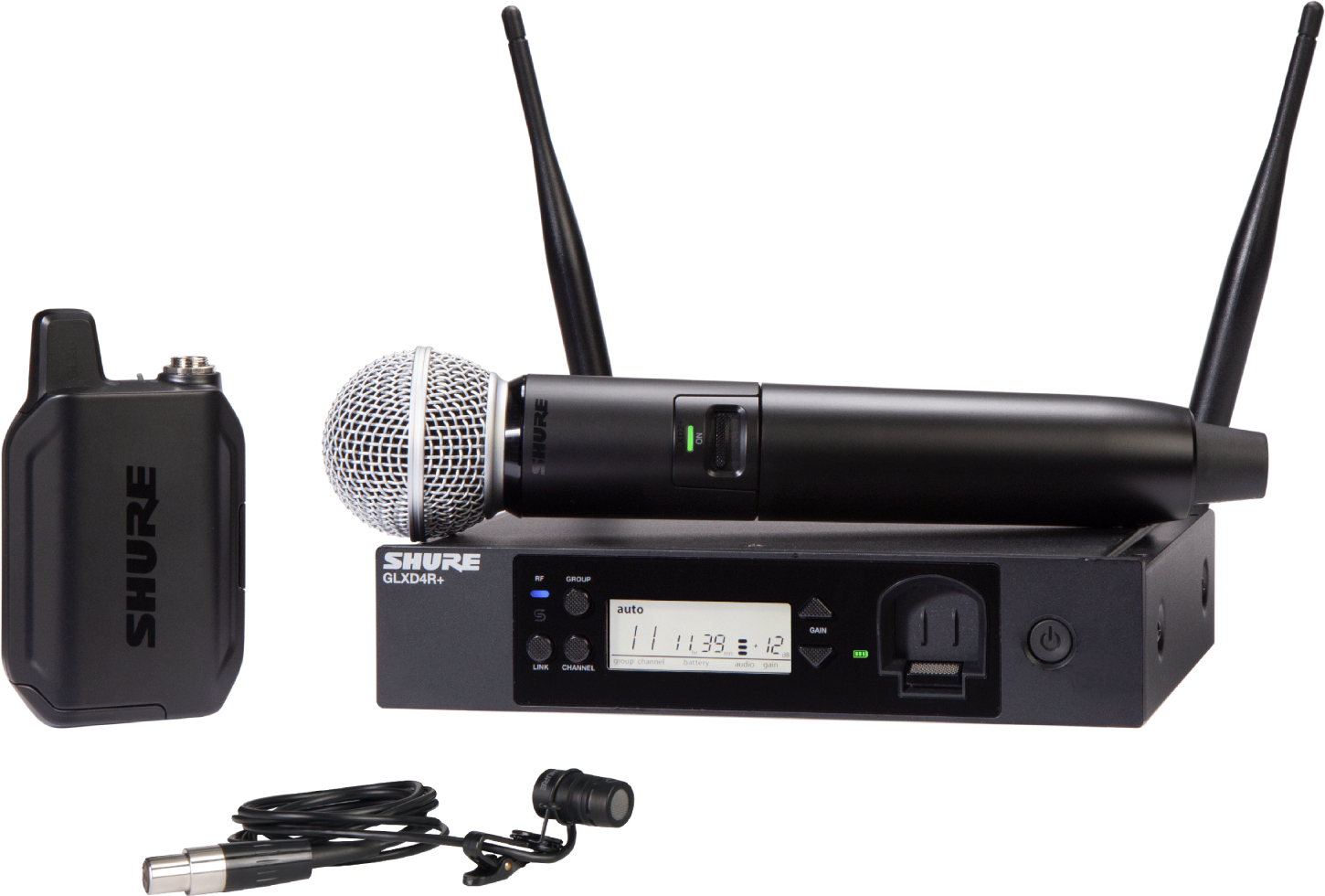 Shure Glxd124r+/85/sm58/z4 - Wireless Handmikrofon - Main picture