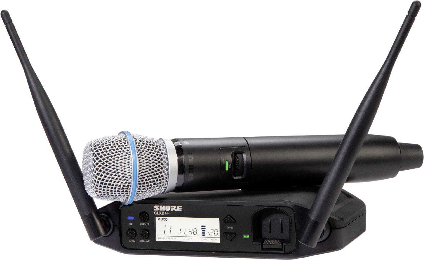 Shure Glxd24+/b87a/z4 - Wireless Handmikrofon - Main picture