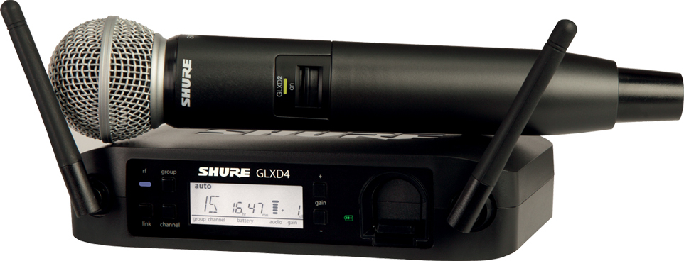 Shure Glxd24e Emetteur Main Sm58 Bande Z2 - Wireless Handmikrofon - Main picture
