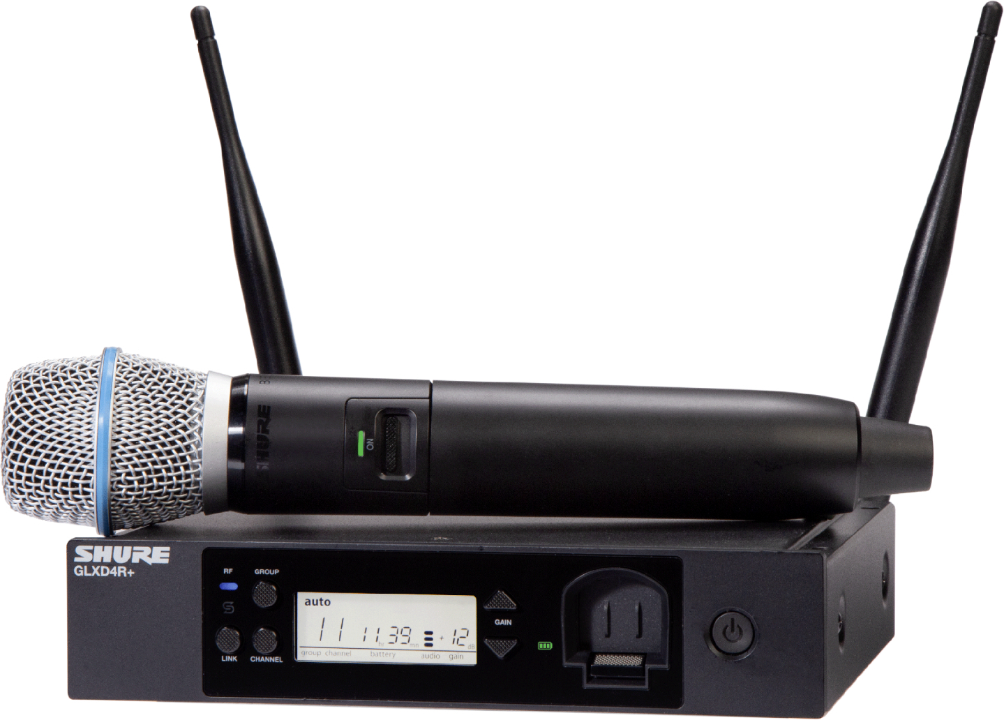 Shure Glxd24r+/b87a/z4 - Wireless Handmikrofon - Main picture