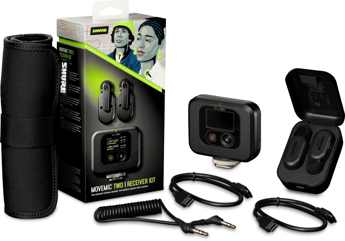 Shure Mv Two Kit Z6 - Wireless Lavalier-Mikrofon - Main picture