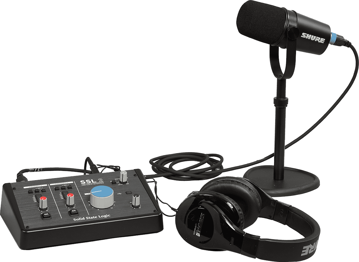 Shure Pack Mv7x-pack2 - Mikrofon Set mit Ständer - Main picture