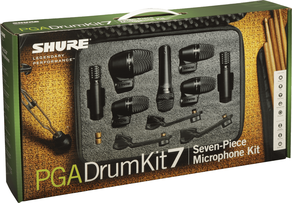 Shure Pga Drumkit 7 - Kabelgebundenes Mikrofon Set - Main picture