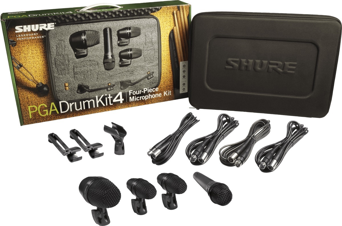 Shure Pga Drumkit4 - - Kabelgebundenes Mikrofon Set - Main picture