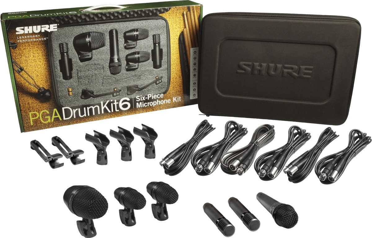 Shure Pga Drumkit6 - - Kabelgebundenes Mikrofon Set - Main picture