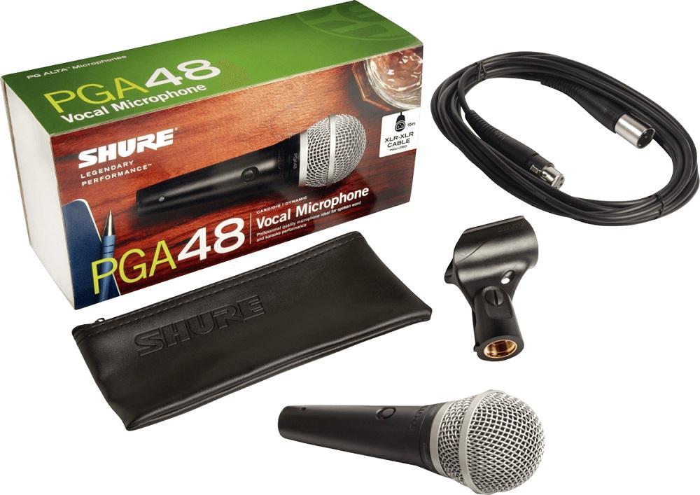 Gesangsmikrofone Shure PGA48 XLR