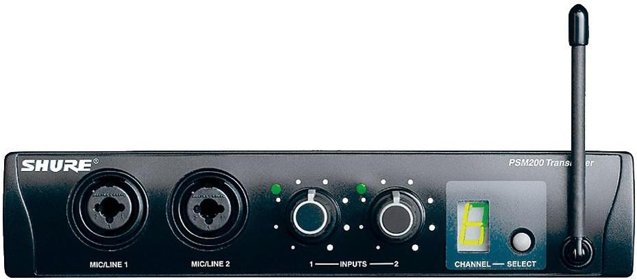 Wireless audiosender Shure PSM200 EP2T-K9E