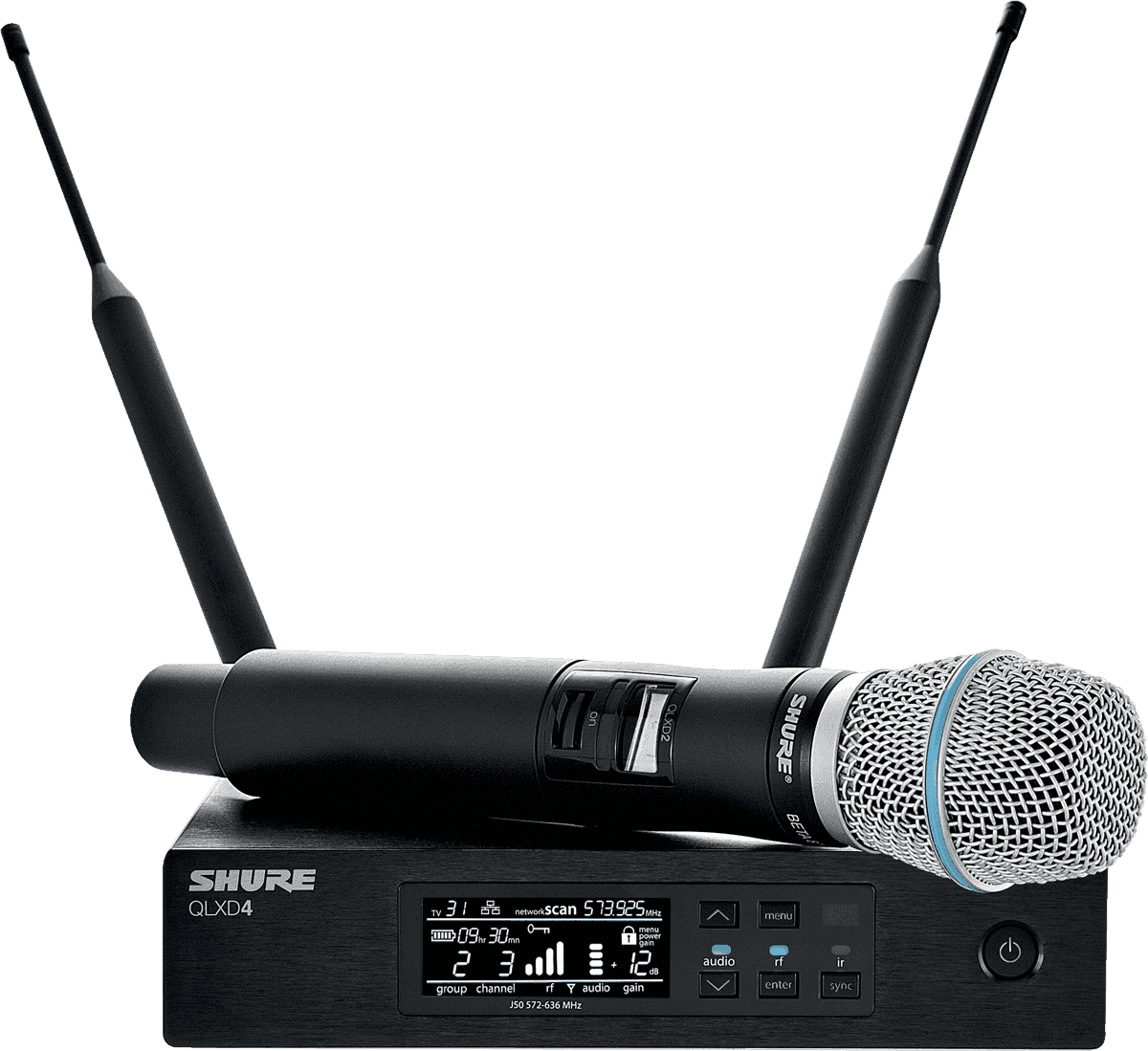 Shure Qlxd24-b87a-h51 - Wireless Handmikrofon - Main picture