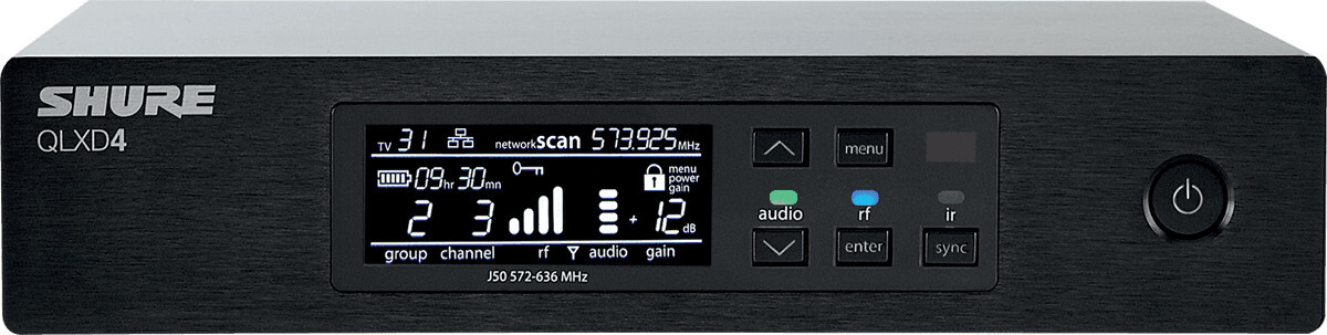 Shure Qlxd4 H51 - Wireless Empfänger - Main picture