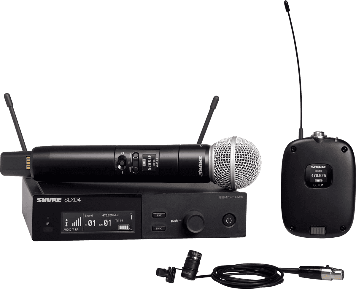 Shure Slxd124e-85-h56 - Wireless Handmikrofon - Main picture